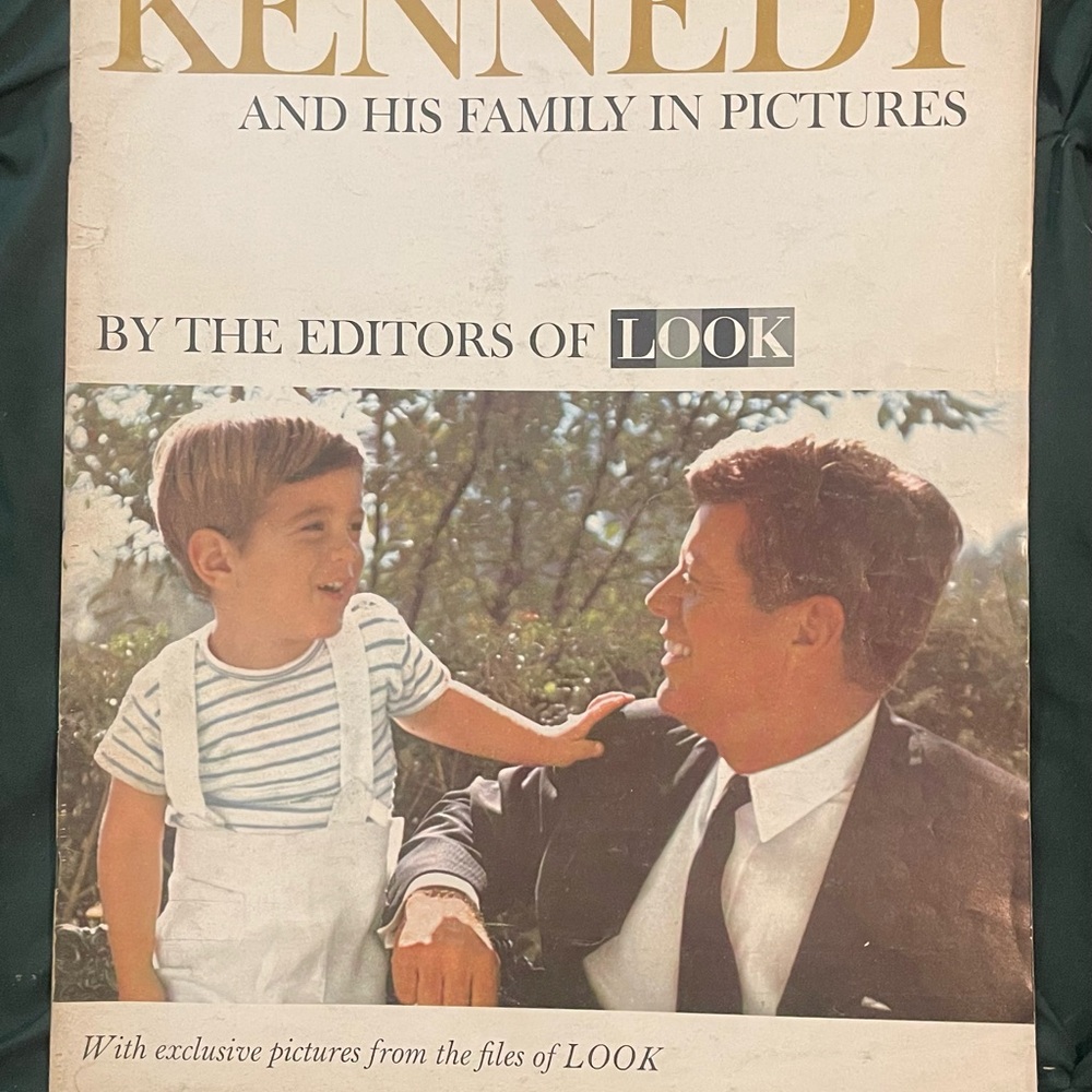 1963 Look Magazine Kennedy and His Family in Pictures Special Edition